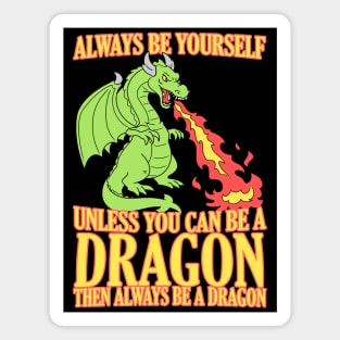 Cool Dragon For Men Women Boys Kids Mythical Dragon Lovers Magnet